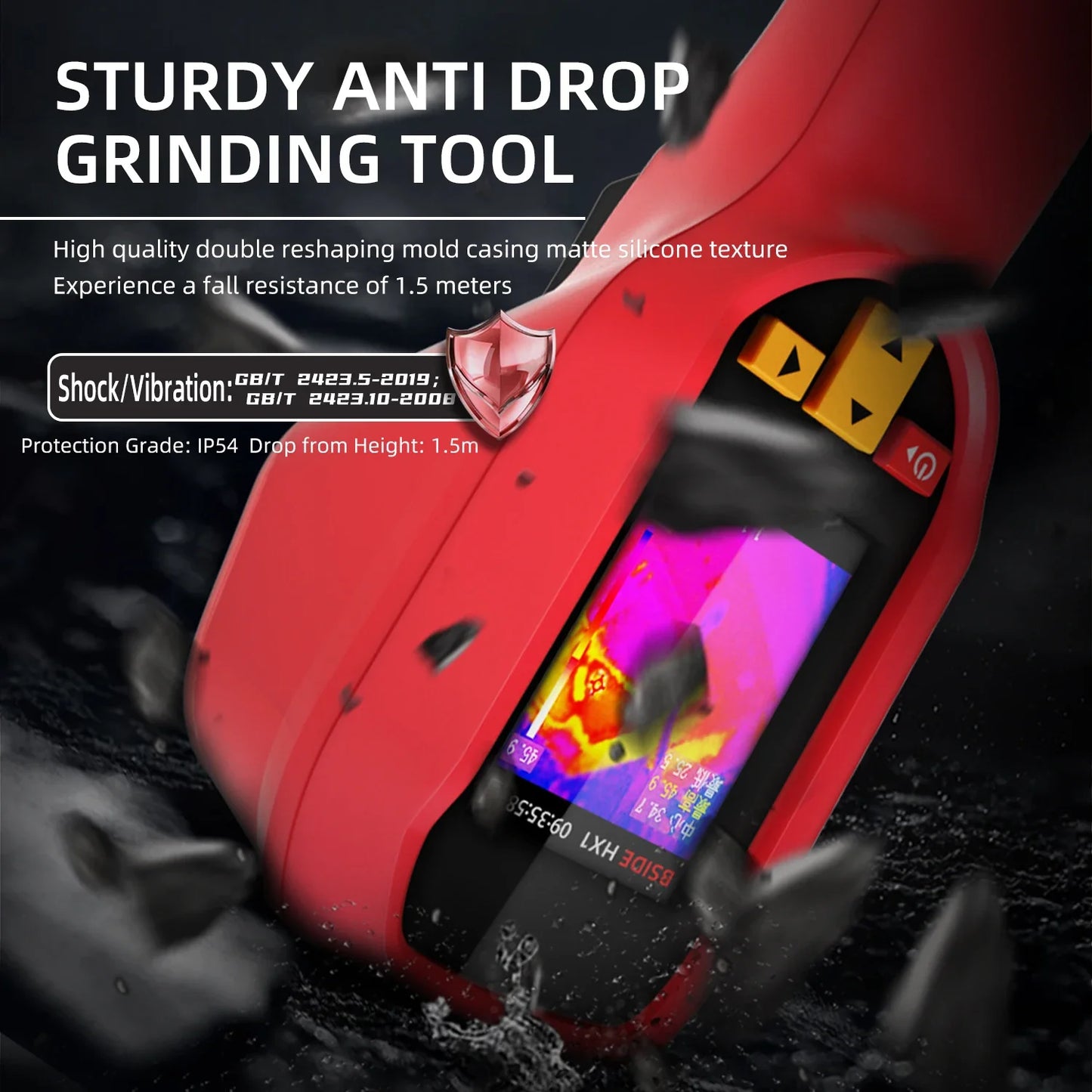 BSIDE HX1 Thermal Imaging Camera 240x240 - Infrared Temperature Meter